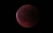 Monfinsternis und Mars am  27. Juli 2018
